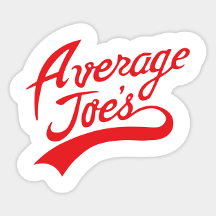 Average Joes Vince Vaughn Dodgeball Sticker